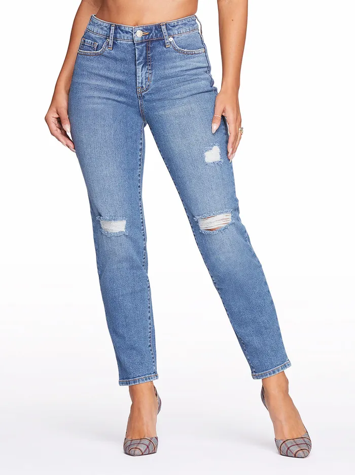 Jessica Simpson Denim Women Spotlight High Rise Straight Jeans In On The Run