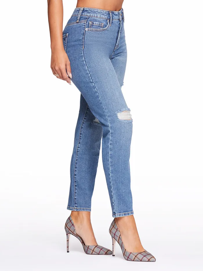 Jessica Simpson Denim Women Spotlight High Rise Straight Jeans In On The Run