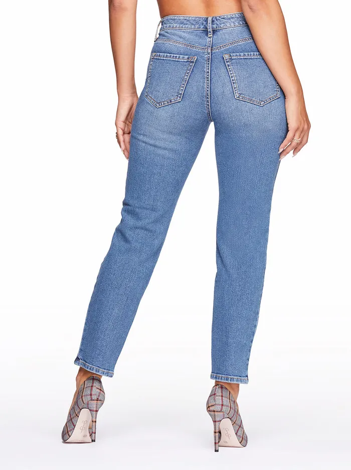 Jessica Simpson Denim Women Spotlight High Rise Straight Jeans In On The Run