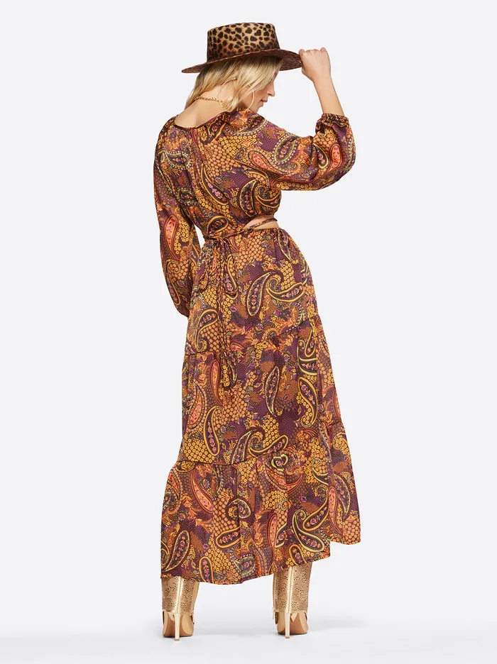 Jessica Simpson Dresses Women Kezia Dress In Paisley Confetti