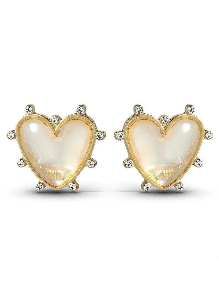 Jessica Simpson Earrings Accessories Heart Stud Earrings