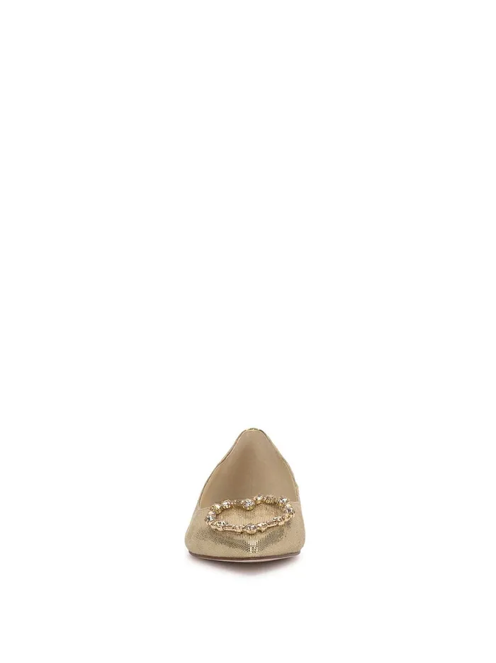 Jessica Simpson Flats Women Elika Ballet Flat In Gold