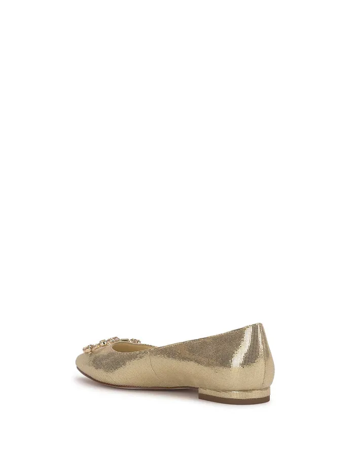 Jessica Simpson Flats Women Elika Ballet Flat In Gold