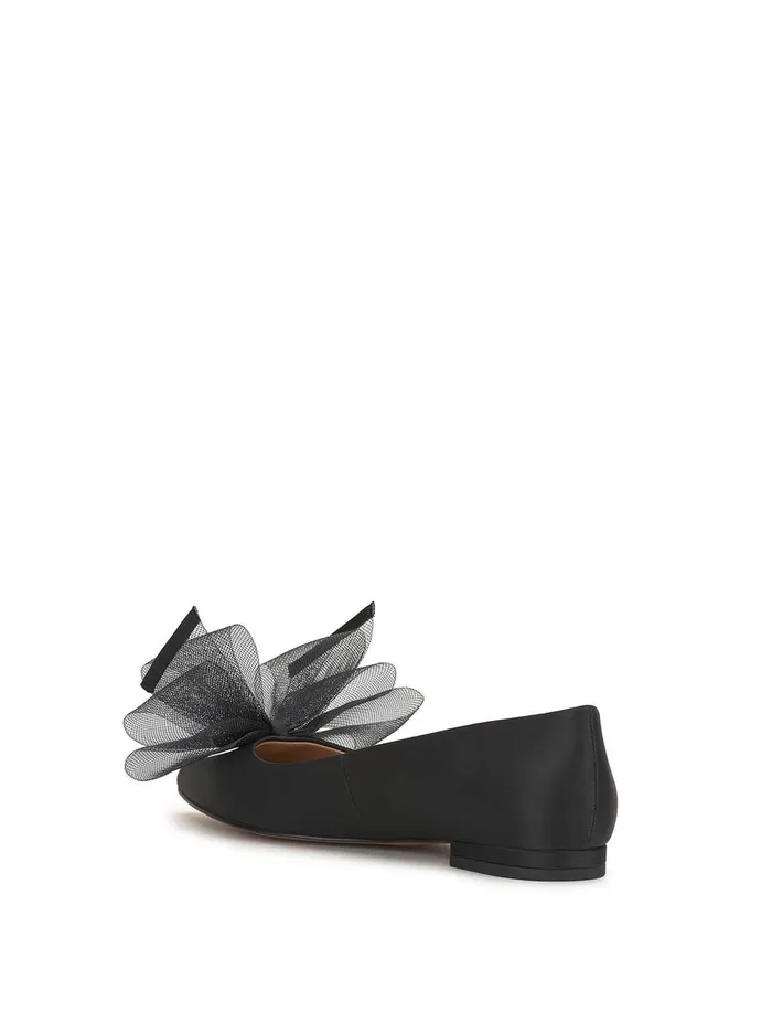 Jessica Simpson Flats Women Elspeth Bow Ballet Flat In Black