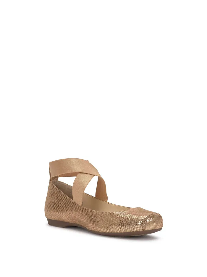 Jessica Simpson Flats Women Mandalaye Ballet Flat In Copper