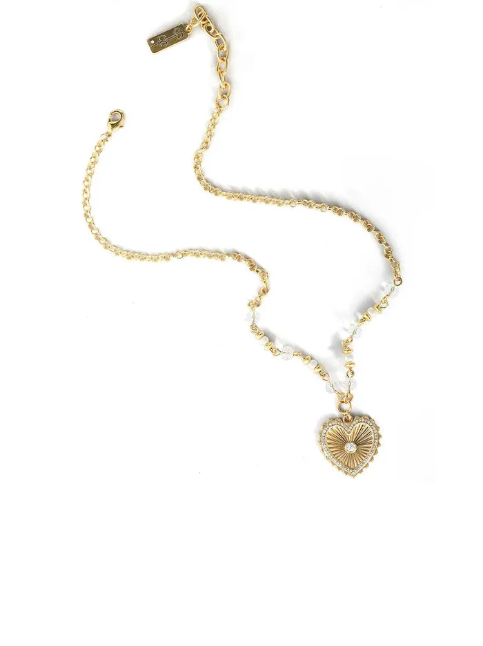 Jessica Simpson Necklaces Accessories Heart Necklace