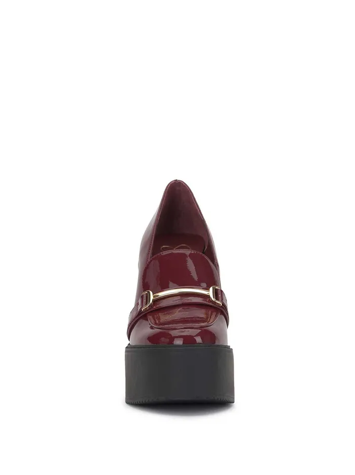 Jessica Simpson Platforms Women Himinka Platform Loafer In Malbec