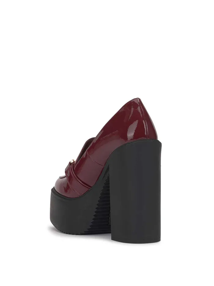 Jessica Simpson Platforms Women Himinka Platform Loafer In Malbec