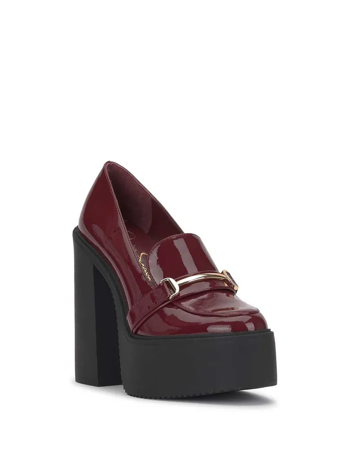 Jessica Simpson Platforms Women Himinka Platform Loafer In Malbec