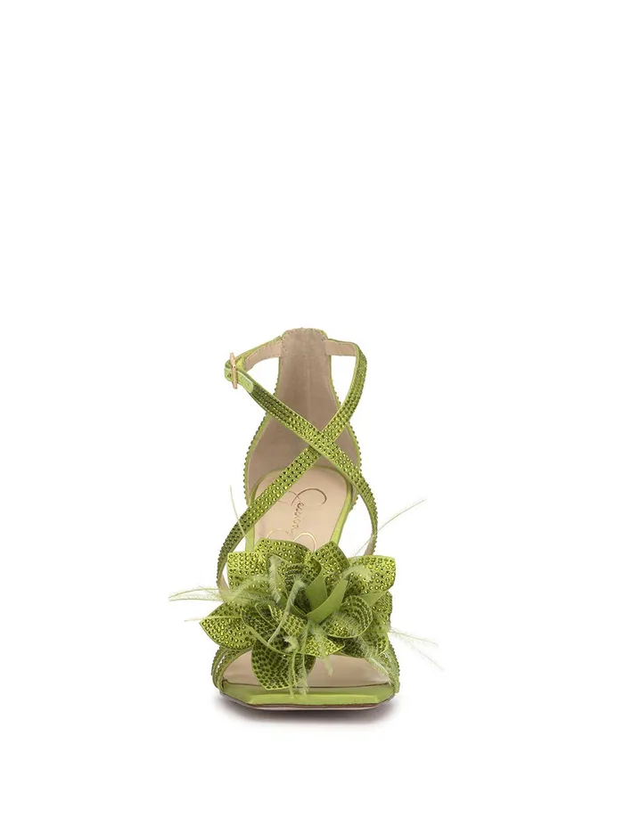 Jessica Simpson Sandals Women Allore High Heel In Peridot