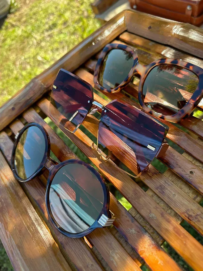Jessica Simpson Sunglasses Accessories Glamorous Cat Eye Vented Temple Sunglasses In Tortoise