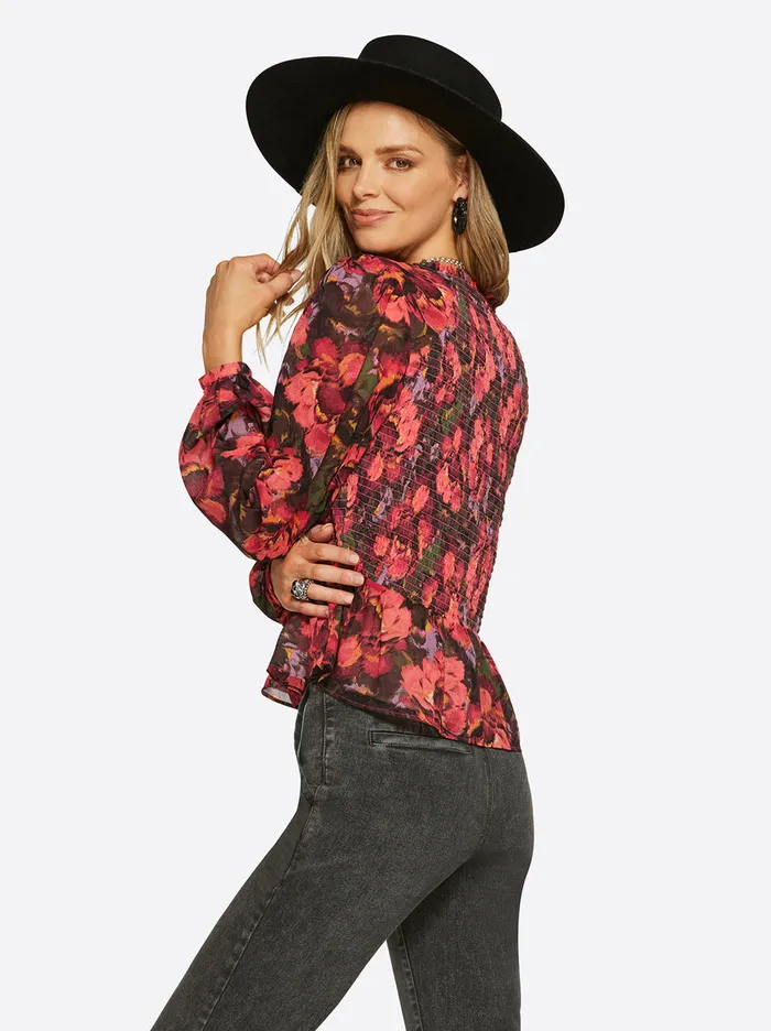 Jessica Simpson Tops Women Averie Top In Posy Symphony