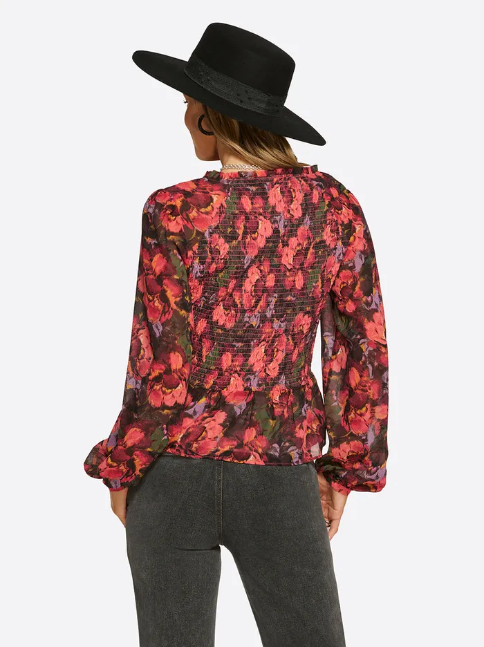 Jessica Simpson Tops Women Averie Top In Posy Symphony
