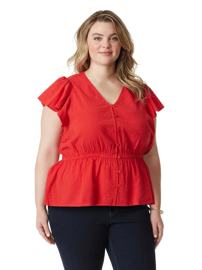 Jessica Simpson Tops Women Candice Shirt In Adrenaline Rush