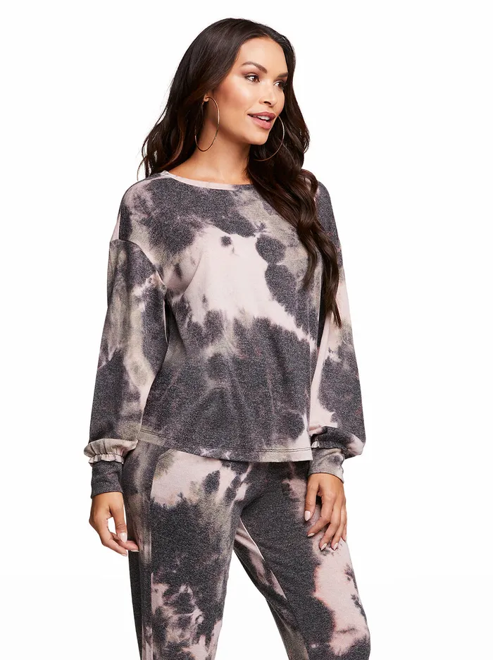 Jessica Simpson Tops Women Rainey Tie Dye Top In Kalamata Tie Dye