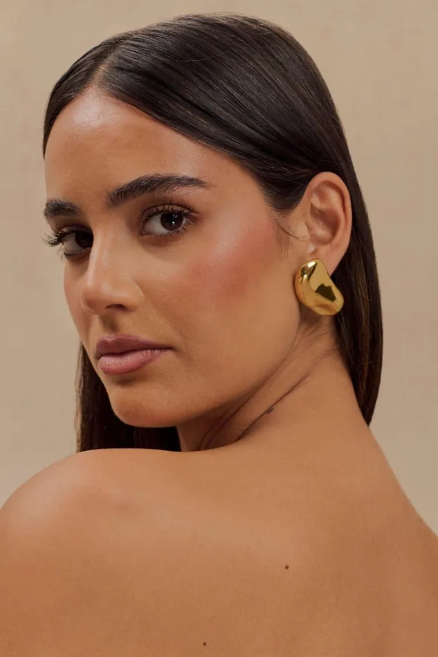 Jewellery Women Meshki Alicia Horizontal Earrings 8211 Gold