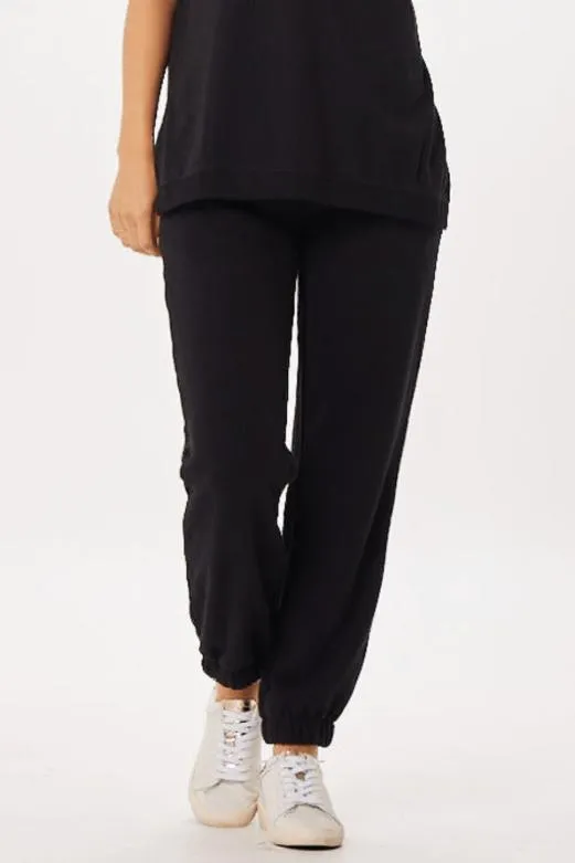 Joggers Women Vintage Havana Black Tulum Jet Setter Surf Wash Jogger Black