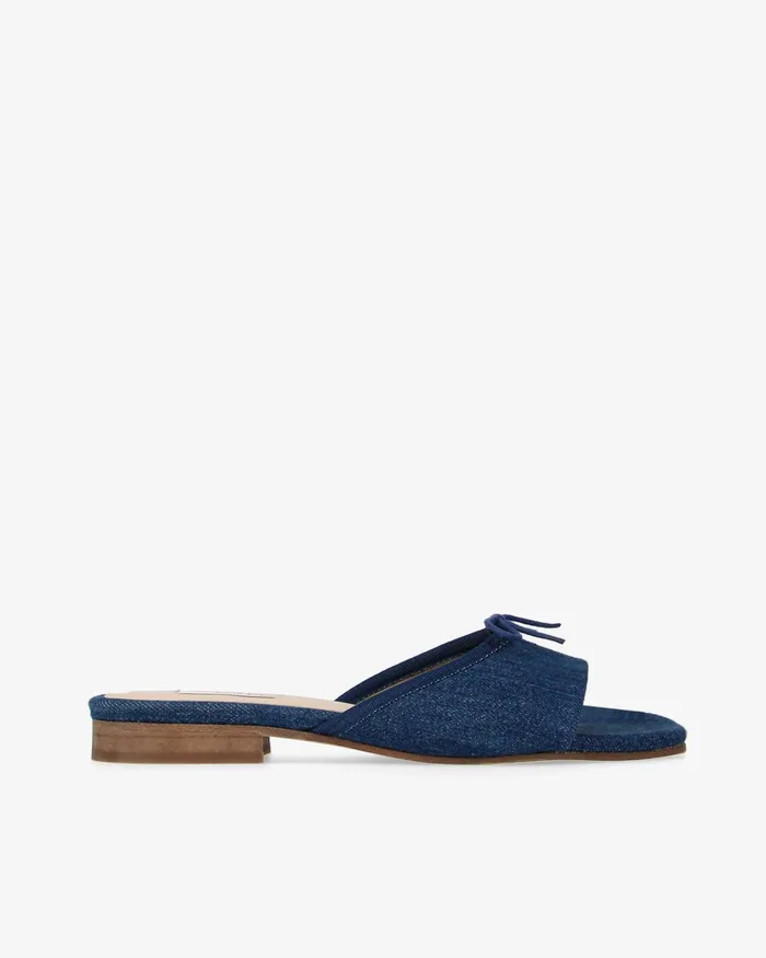 Jordana Mules Classic Blue Women Repetto Sandals and Mules