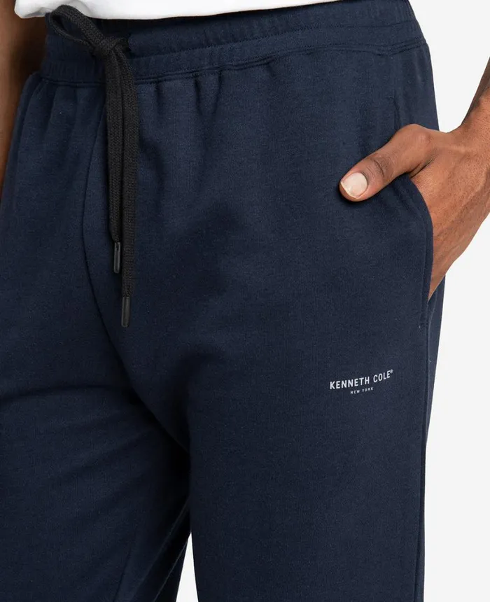 Kenneth Cole French Terry Jogger Navy Blazer Men Underwear and Loungewear Kenneth Cole French Terry Jogger Navy Blazer Men Underwear and Loungewear