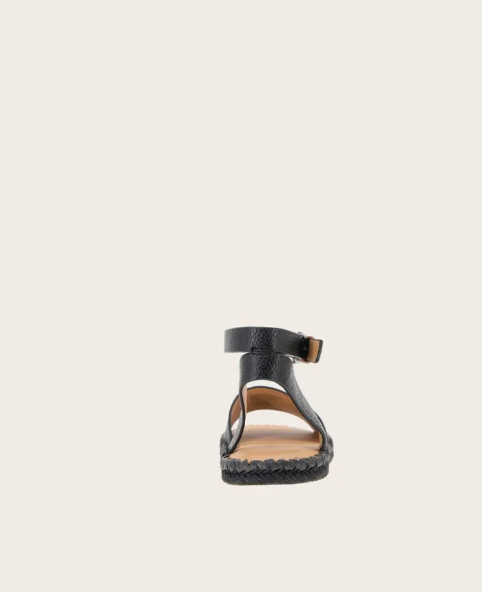 Kenneth Cole GENTLE SOULS Lucille Sandal Black Women Sandals and Wedges
