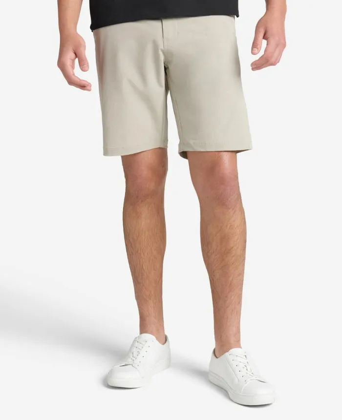 Kenneth Cole Performance Tech Short Khaki Men Shorts Kenneth Cole Performance Tech Short Khaki Men Shorts