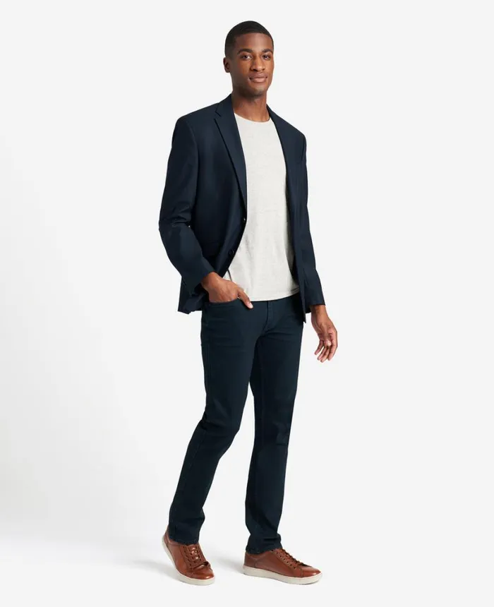 Kenneth Cole Ready Flex Suit Separate Jacket Navy Men Suits and Suit Separates Kenneth Cole Ready Flex Suit Separate Jacket Navy Men Suits and Suit Separates