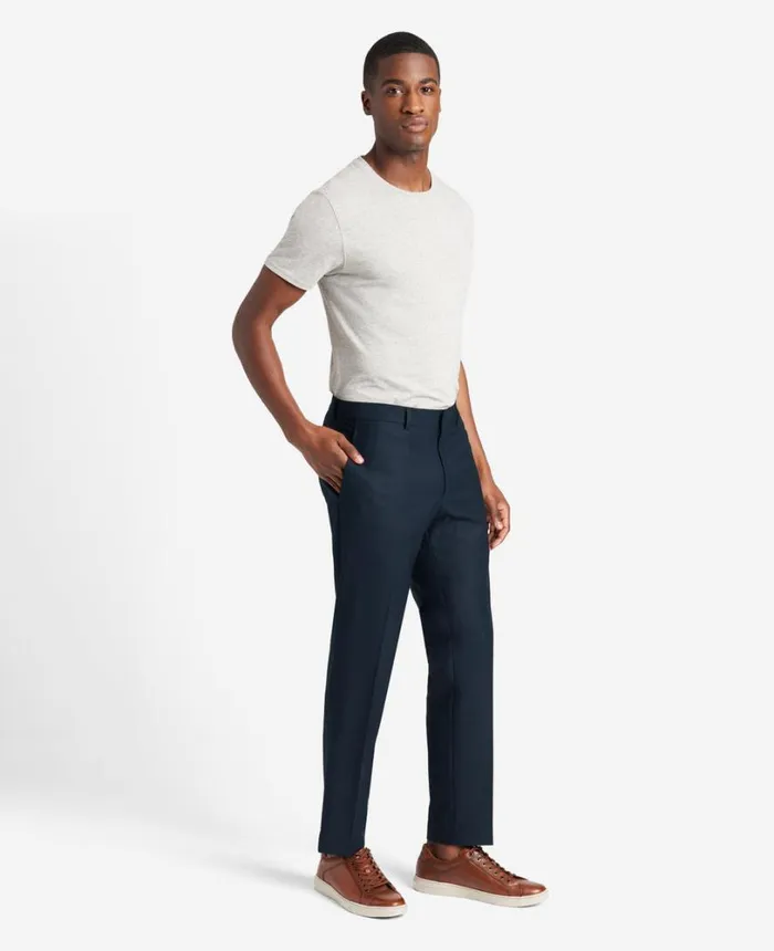 Kenneth Cole Ready Flex Suit Separate Pant Navy Men Suits and Suit Separates
