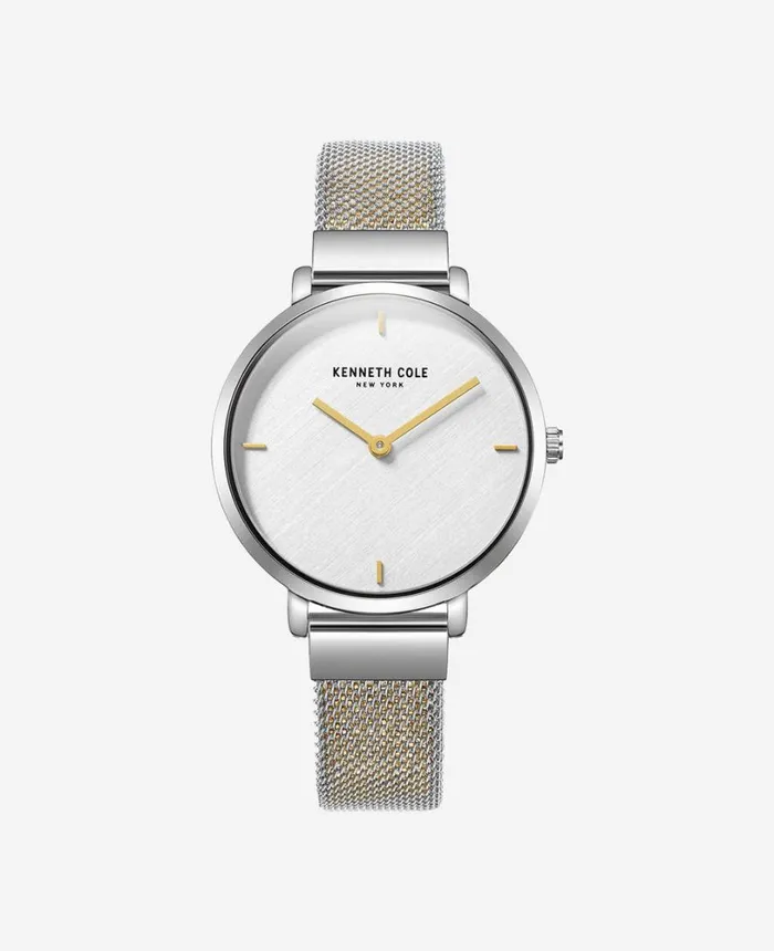 Kenneth Cole Slim Water Resistant Mesh Stainless Steel Bracelet Watch Metallic Women Womens Watches Kenneth Cole Slim Water Resistant Mesh Stainless Steel Bracelet Watch Metallic Women Womens Watches