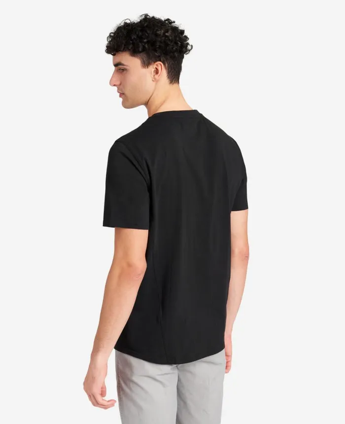 Kenneth Cole The Performance Crew Neck Tshirt Black Men Polos and TShirts