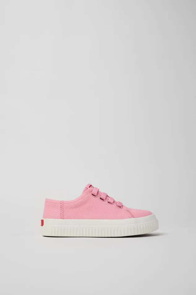 Kids Camper Sneakers Peu Roda Pink Textile Sneaker Kids Camper Sneakers Peu Roda Pink Textile Sneaker