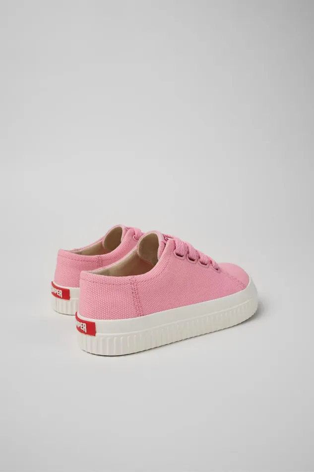 Kids Camper Sneakers Peu Roda Pink Textile Sneaker Kids Camper Sneakers Peu Roda Pink Textile Sneaker