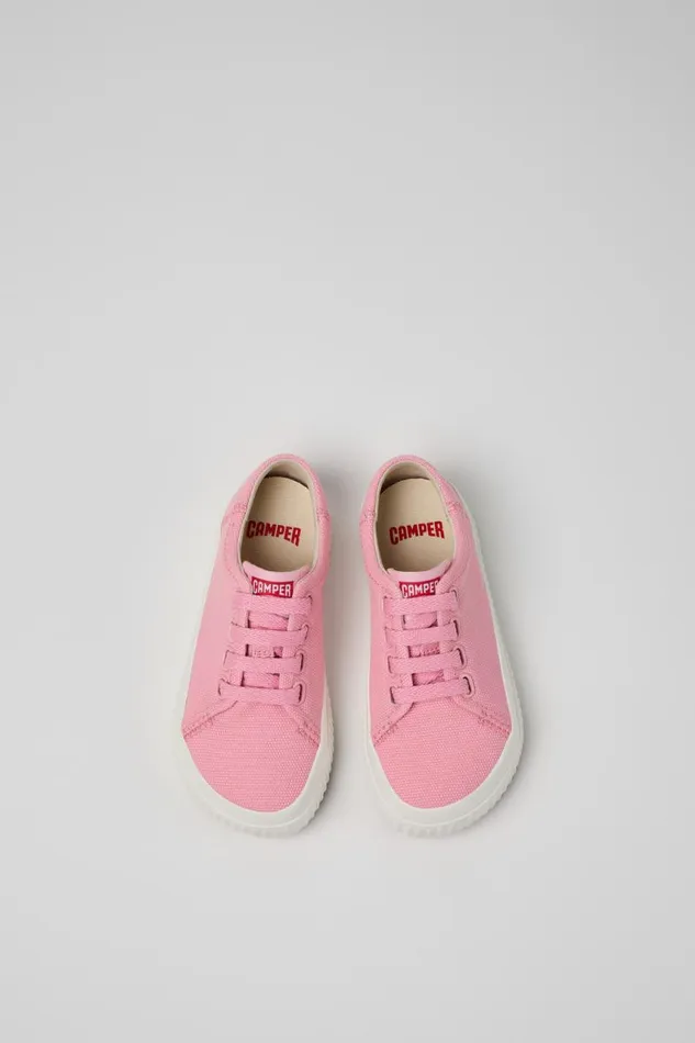 Kids Camper Sneakers Peu Roda Pink Textile Sneaker Kids Camper Sneakers Peu Roda Pink Textile Sneaker