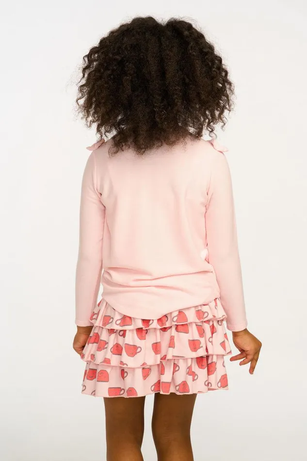 Kids Chaser Brand Girls Cute Tea Long Sleeve Tee