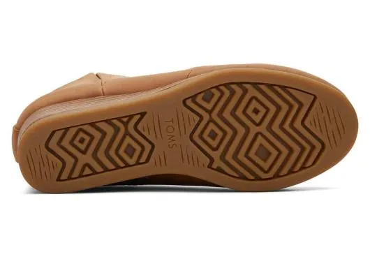 Kids KidsYouth Clare Tan Wedge Kids Boot Tan TOMS Boots and Booties