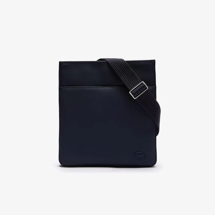 Lacoste Classic Petit Piqu Flat Bag Peacoat Mens Bags Gift 4 You