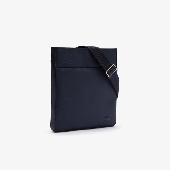 Lacoste Classic Petit Piqu Flat Bag Peacoat Mens Bags Gift 4 You