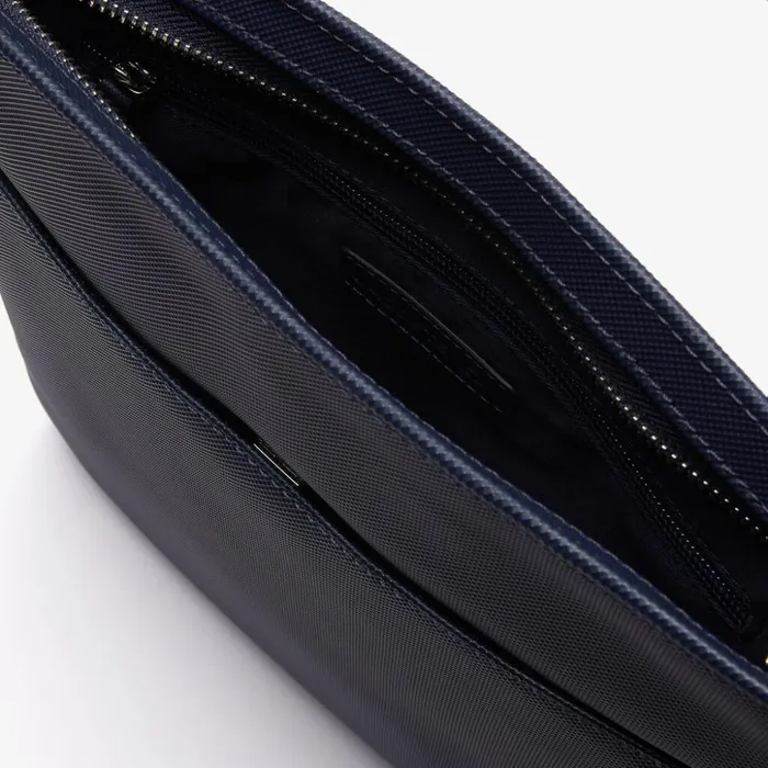 Lacoste Classic Petit Piqu Flat Bag Peacoat Mens Bags Gift 4 You
