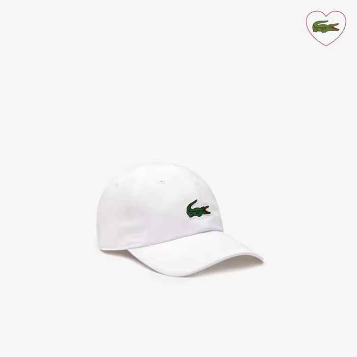 Lacoste SPORT Novak Djokovic Tennis Cap White Mens Caps and Hats Gift for Friend