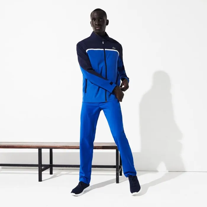 Lacoste SPORT Technical Gabardine Golf Chino Pants Blue Mens Pants and Shorts Popular
