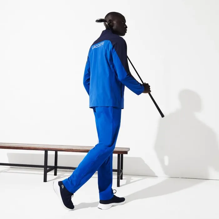 Lacoste SPORT Technical Gabardine Golf Chino Pants Blue Mens Pants and Shorts Popular