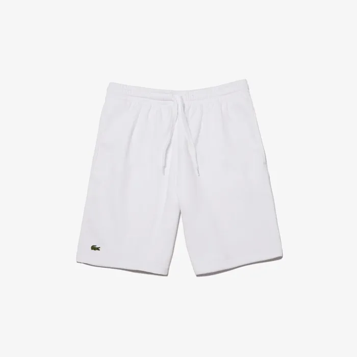 Lacoste SPORT Tennis Fleece Shorts White Mens Pants and Shorts For Sale