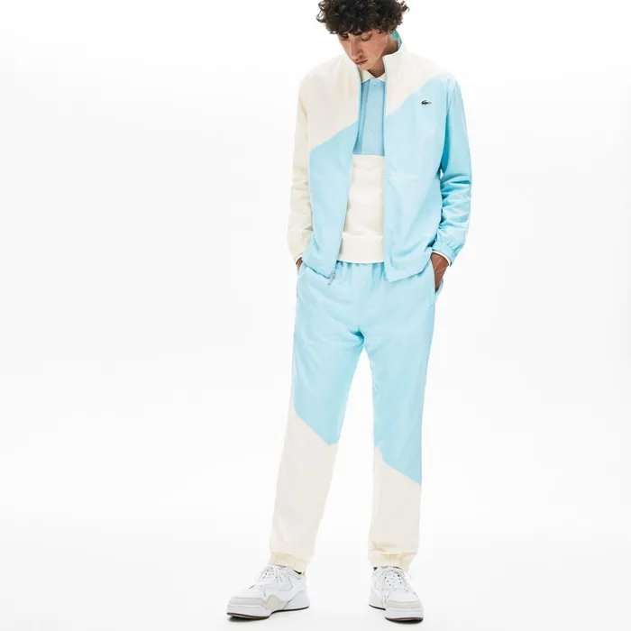 Lacoste x GOLF le FLEUR Track Pants WhiteLight Blue Womens Pants and Shorts Online