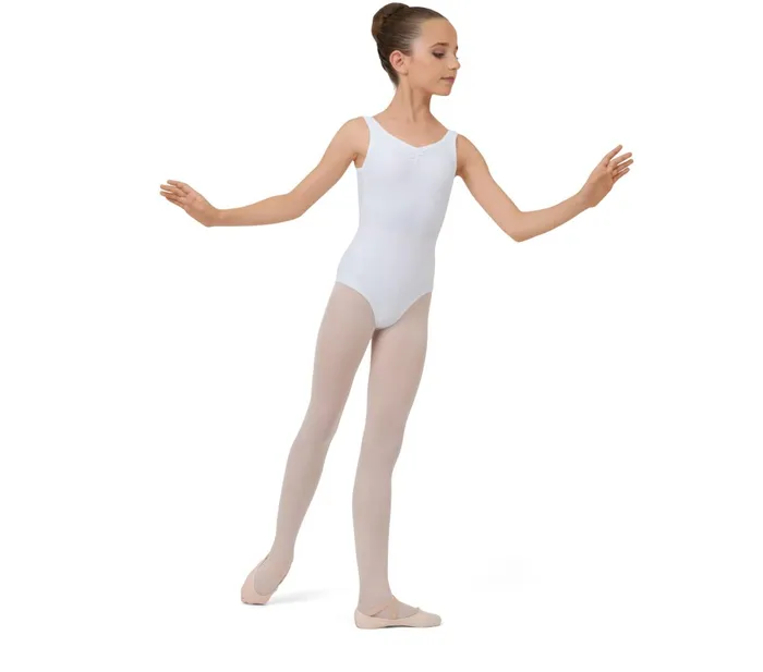 Large Straps Leotard White Kids Repetto Leotards and Tunics Large Straps Leotard White Kids Repetto Leotards and Tunics