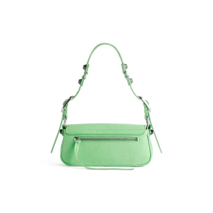 Le Cagole Xs Sling Bag In Light Green Women Balenciaga Shoulder Bags