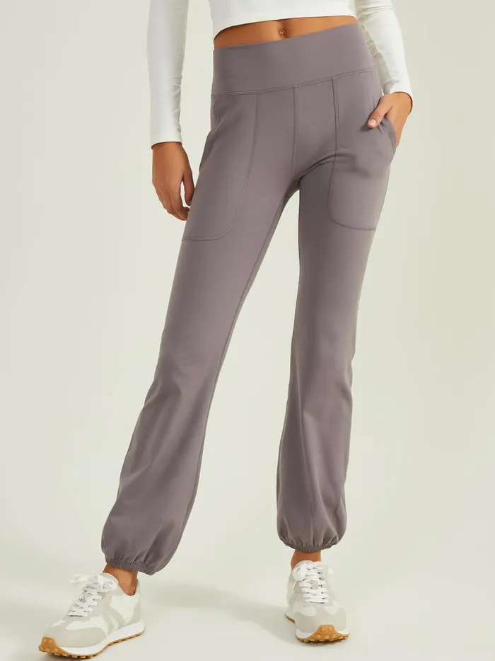 Let039s Bounce Jogger Leggings Grey Women Altar039d State Activewear
