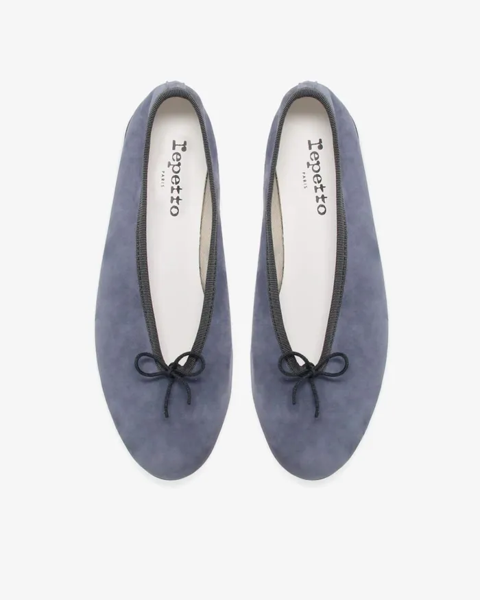 Lilouh Rubber Sole Ballet Flats 8211 Goatskin Suede Anthracite Grey Women Repetto Ballet Flats Lilouh Rubber Sole Ballet Flats 8211 Goatskin Suede Anthracite Grey Women Repetto Ballet Flats