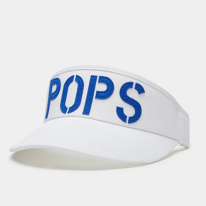 Limited Edition Pops Stretch Twill Visor Snow Men GFORE Hats