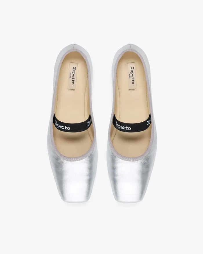 Lisbeth Ballet Flats Silver Women Repetto Ballet Flats Lisbeth Ballet Flats Silver Women Repetto Ballet Flats