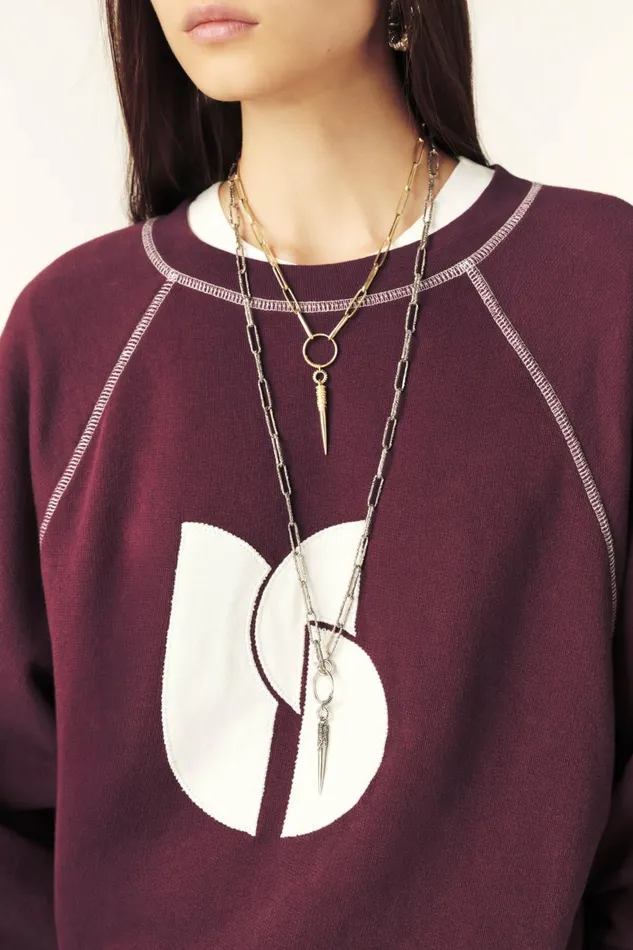 LongSleeve Sweatshirt Bart Gray Women Baandsh Sweatshirts