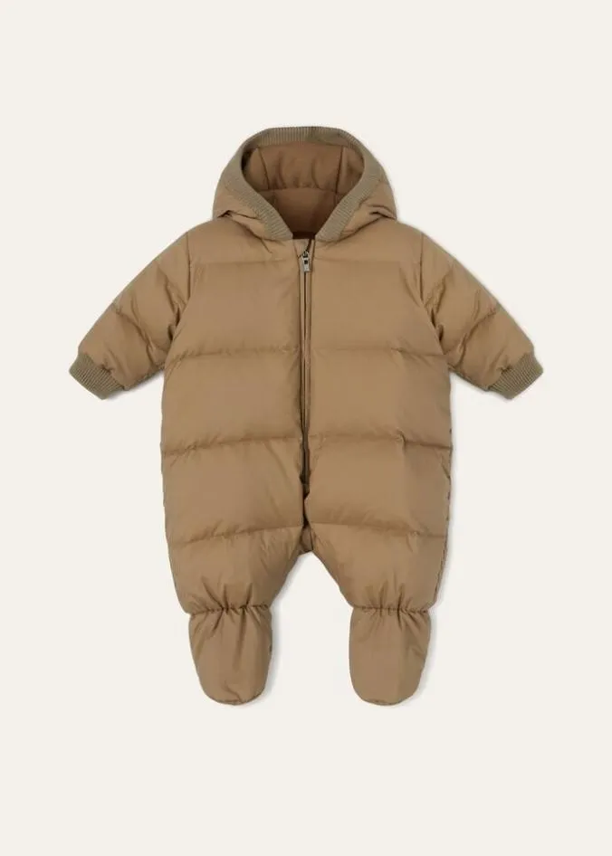Loro Piana Baby 336 M Julian Infants Ski Jumpsuit Oat Flakes 8211 Kids